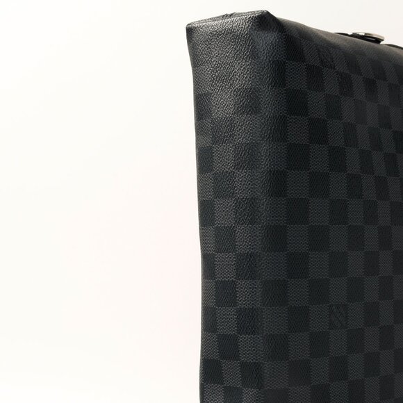 Louis Vuitton Damier Graphite Porte Documents Jour Black Briefcase Work Bag - Picture 5 of 16